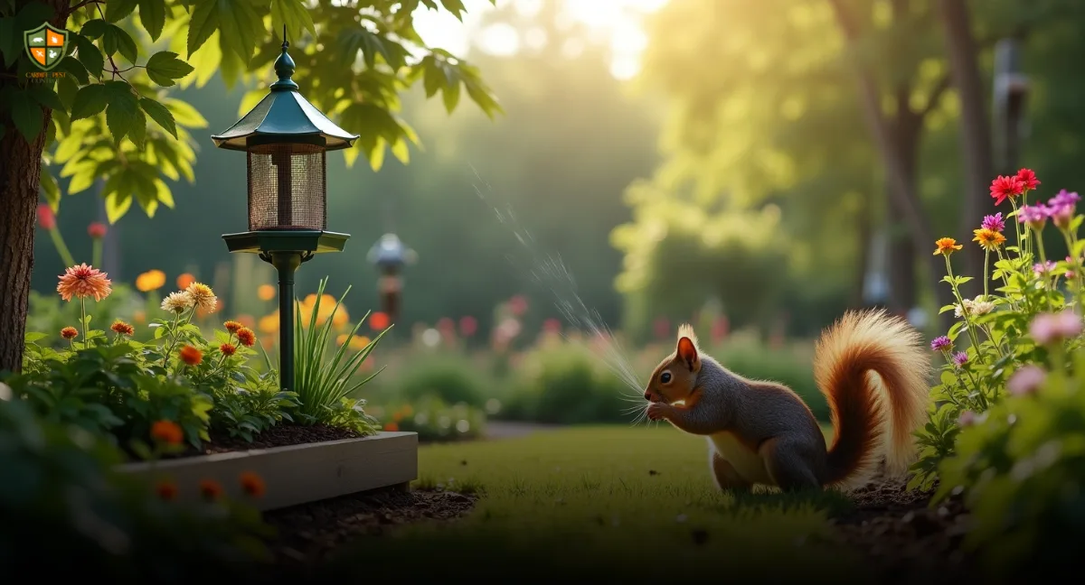 Squirrel Control for Gardens