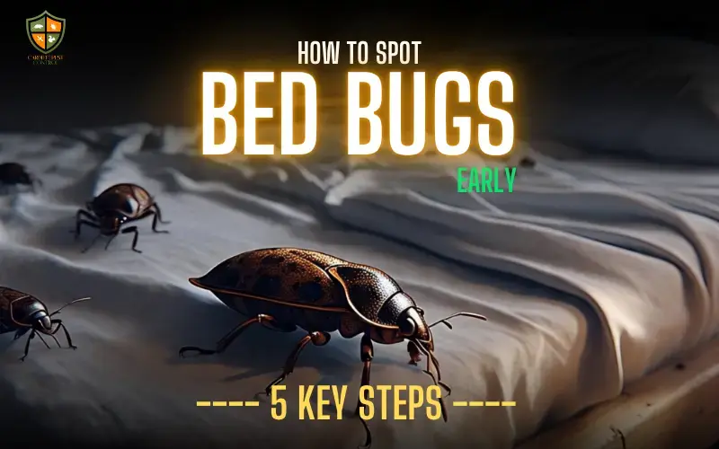 spot bed bugs early