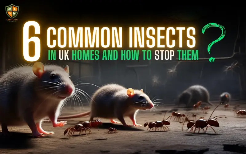 Common Insects in UK Homes