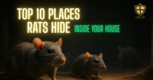 rats hide inside your house