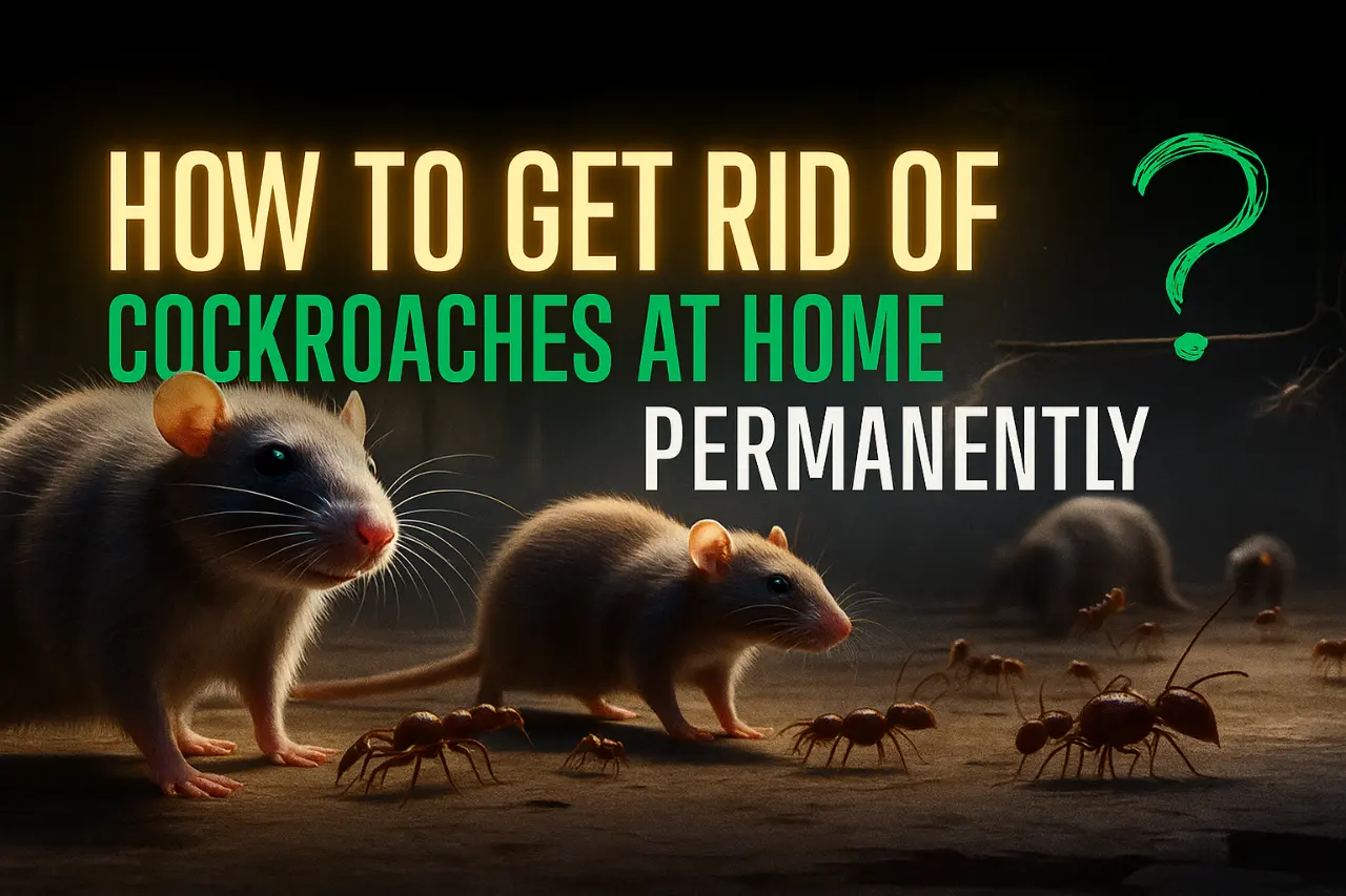 How to Get Rid of Cockroaches at Home