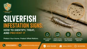 Silverfish Infestation Signs