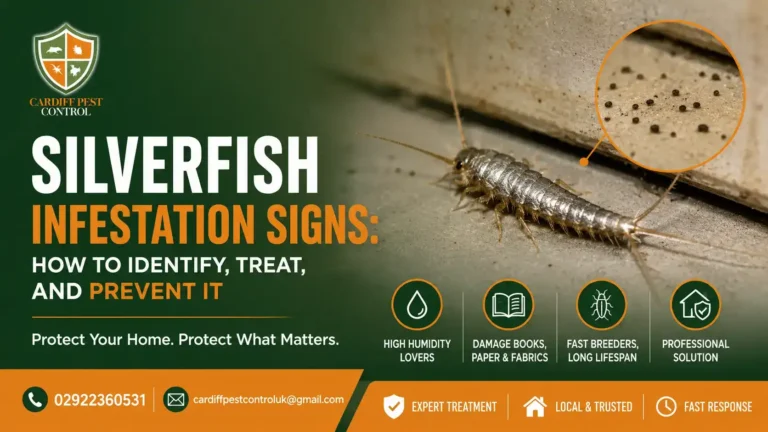 Silverfish Infestation Signs