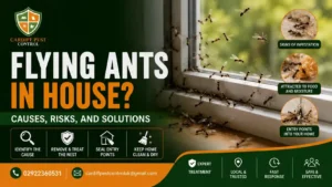 Why Are Flying Ants in My House Causes, Risks, and Solutions