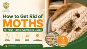 How to Get Rid of Moths in Your Home Complete Guide